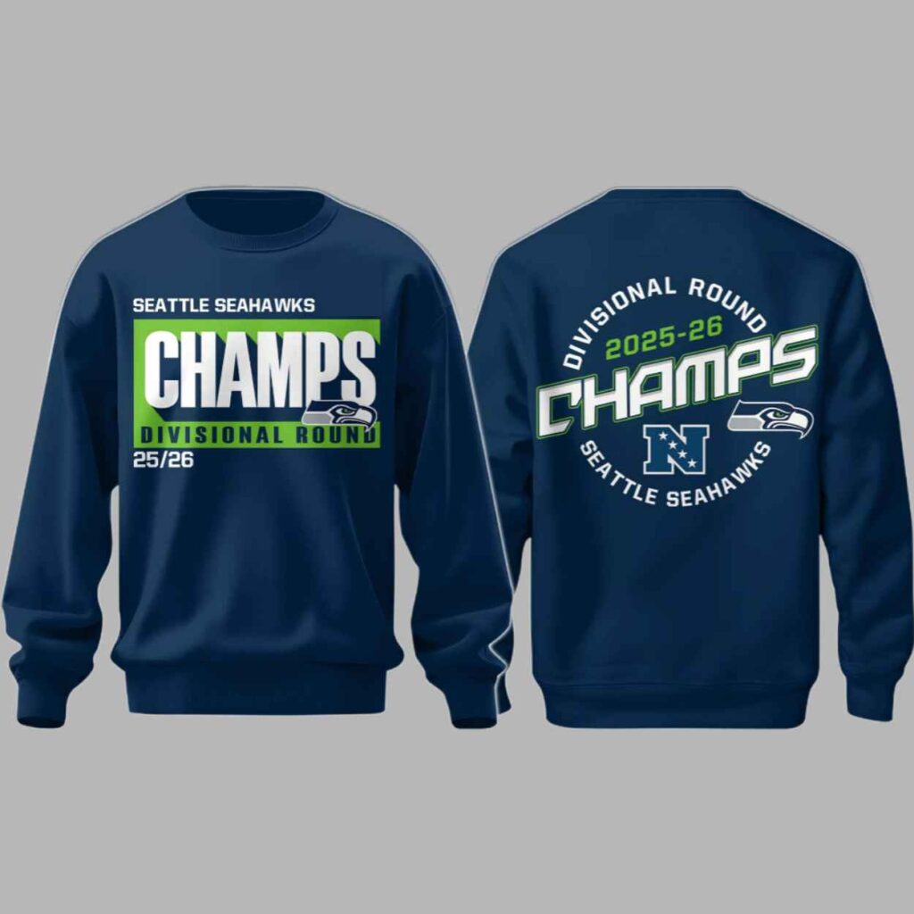 Seahawks Champs Division Round 2526 Shirt 2