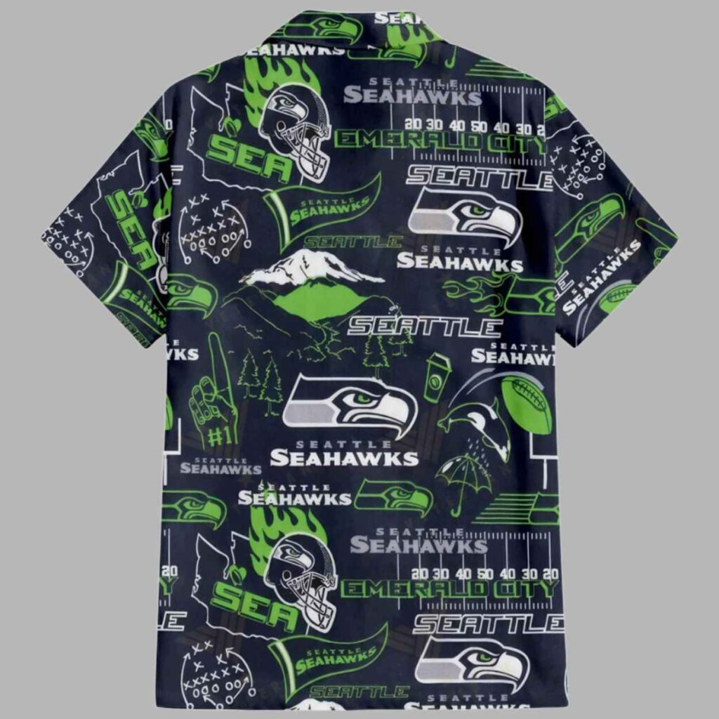 Seahawks Football Hawaiian Shirt 2 Seahawks Football Hawaiian Shirt 2