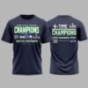 Seahawks Navy 2025 NFC Champions Tshirt 4 Seahawks Navy 2025 NFC Champions Tshirt 1