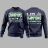 Seahawks Navy 2025 NFC Champions Tshirt 2
