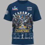 Seahawks SB LX Finish The Job Shirt