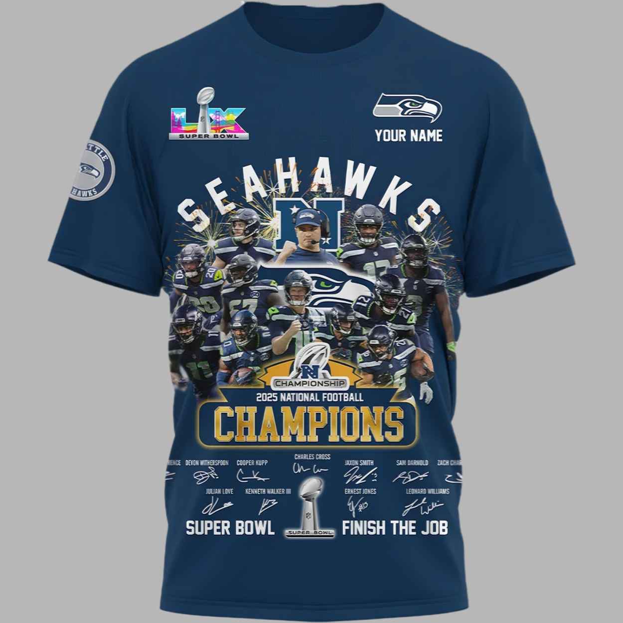 Seahawks SB LX Finish The Job Shirt 2 Seahawks SB LX Finish The Job Shirt 2