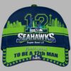 Seahawks SB LX To Be As 12th Man Hat 4 Seahawks SB LX To Be As 12th Man Hat 1