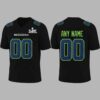 Seattle Seahawks Bowl LX Edition Football Jersey 3 Seattle Seahawks Bowl LX Edition Football Jersey 2