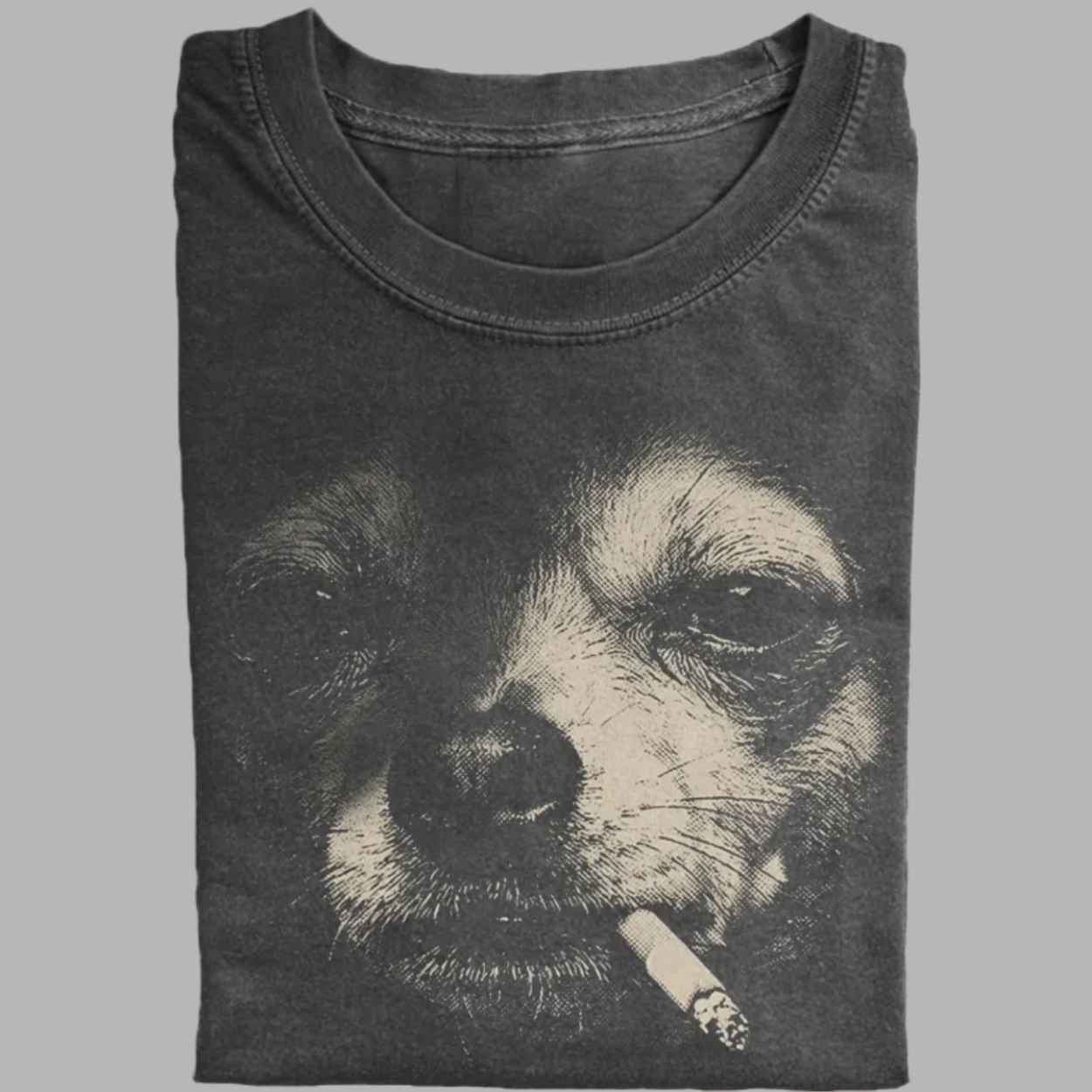 Smoking Chihuahua T-shirt 1 Smoking Chihuahua T shirt 1