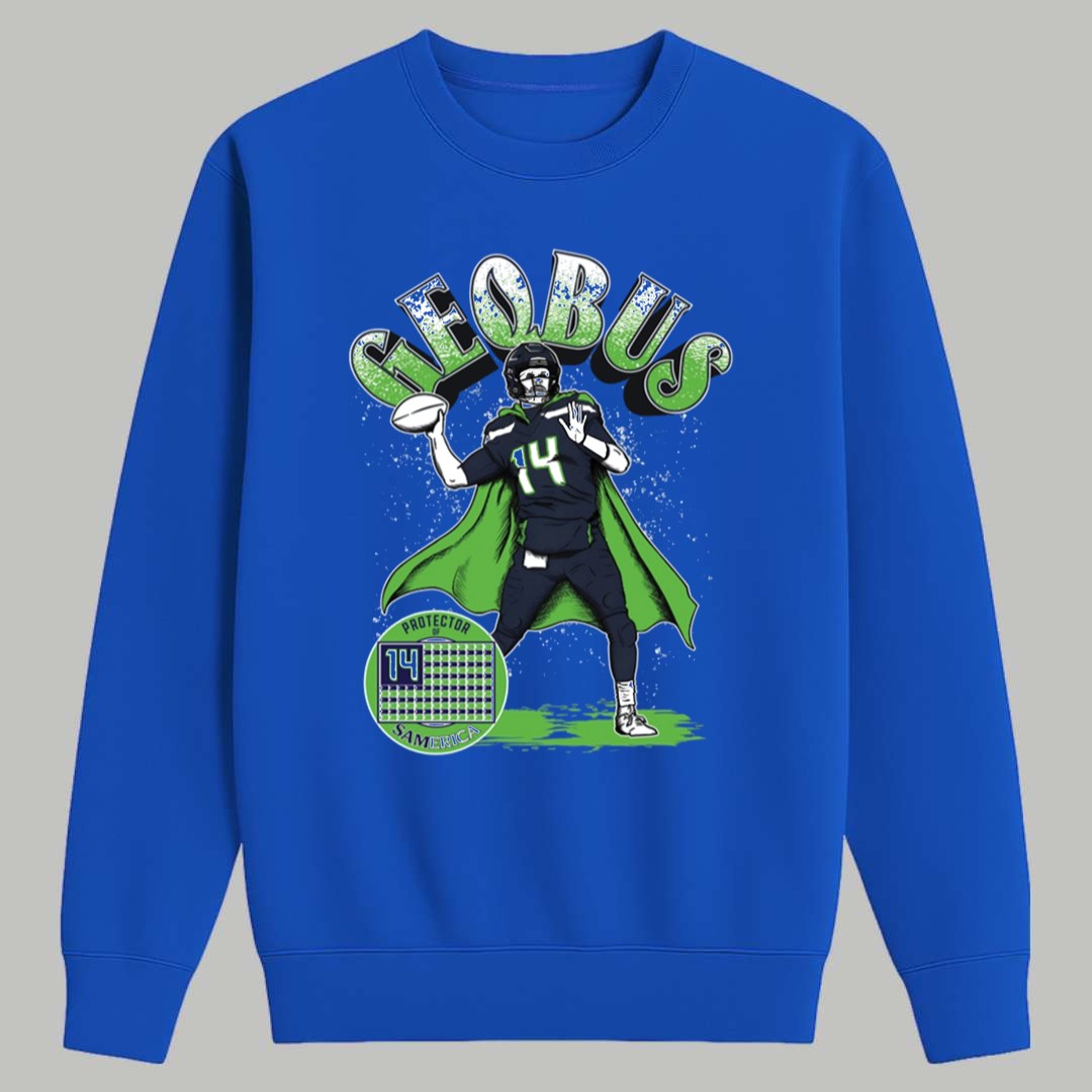 Seattle Seahawks Sam Darnold GEQBUS Shirt 2 Seattle Seahawks Sam Darnold GEQBUS Shirt 3