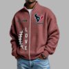 Texans EST 1999 Waffle Half Zip Sweatshirt 4 Texans EST 1999 Waffle Half Zip Sweatshirt 2