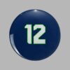 Unisex Seahawks 12 Rugby Button 4 Unisex Seahawks 12 Rugby Button 1