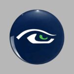 Unisex Seattle Seahawks Rugby Button