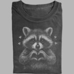 Valentine Racoon T-shirt