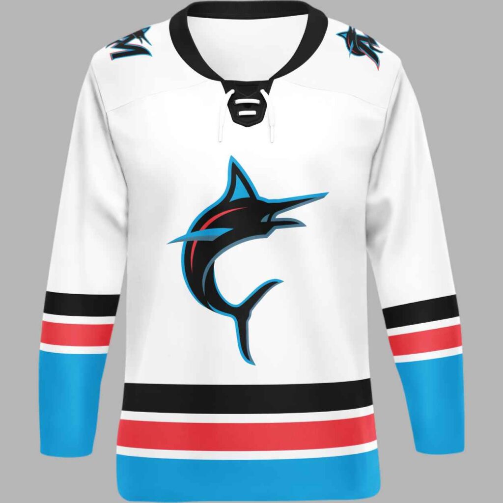 2025 Marlins Branded Hockey Jersey Giveaway 2