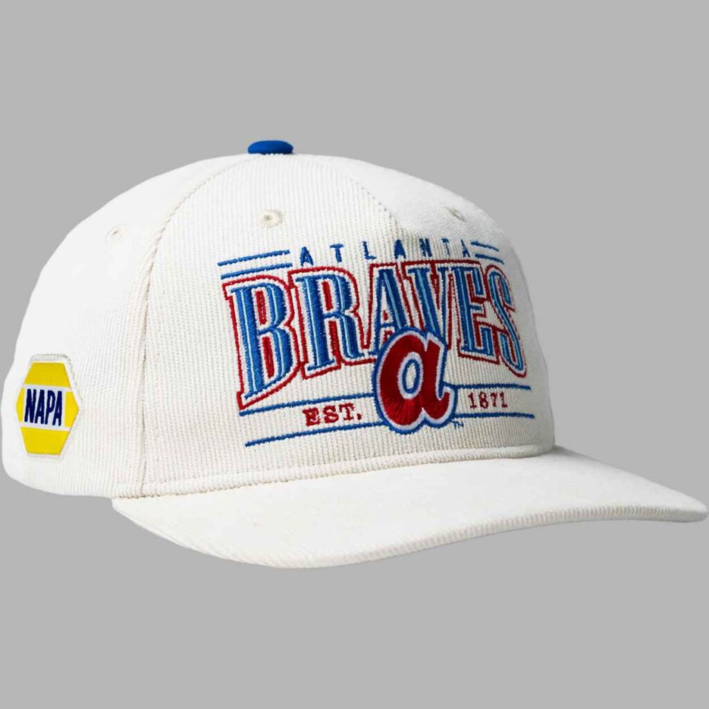 2026 Braves Corduroy Throwback Cap Giveaway 2