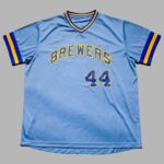 2026 Brewers Hank Aaron Replica Jersey Giveaway