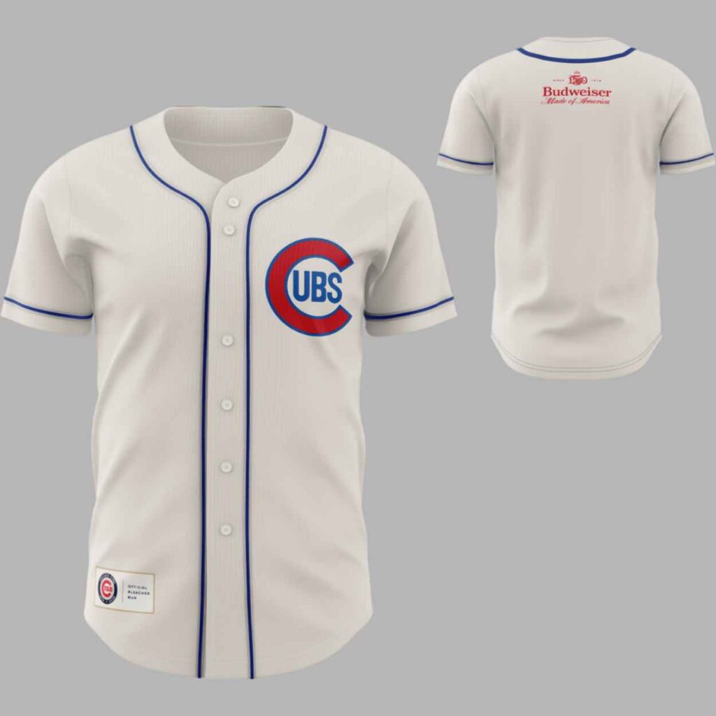 2026 Cubs BudFridays Cubs 1930s Jersey Giveaway 2