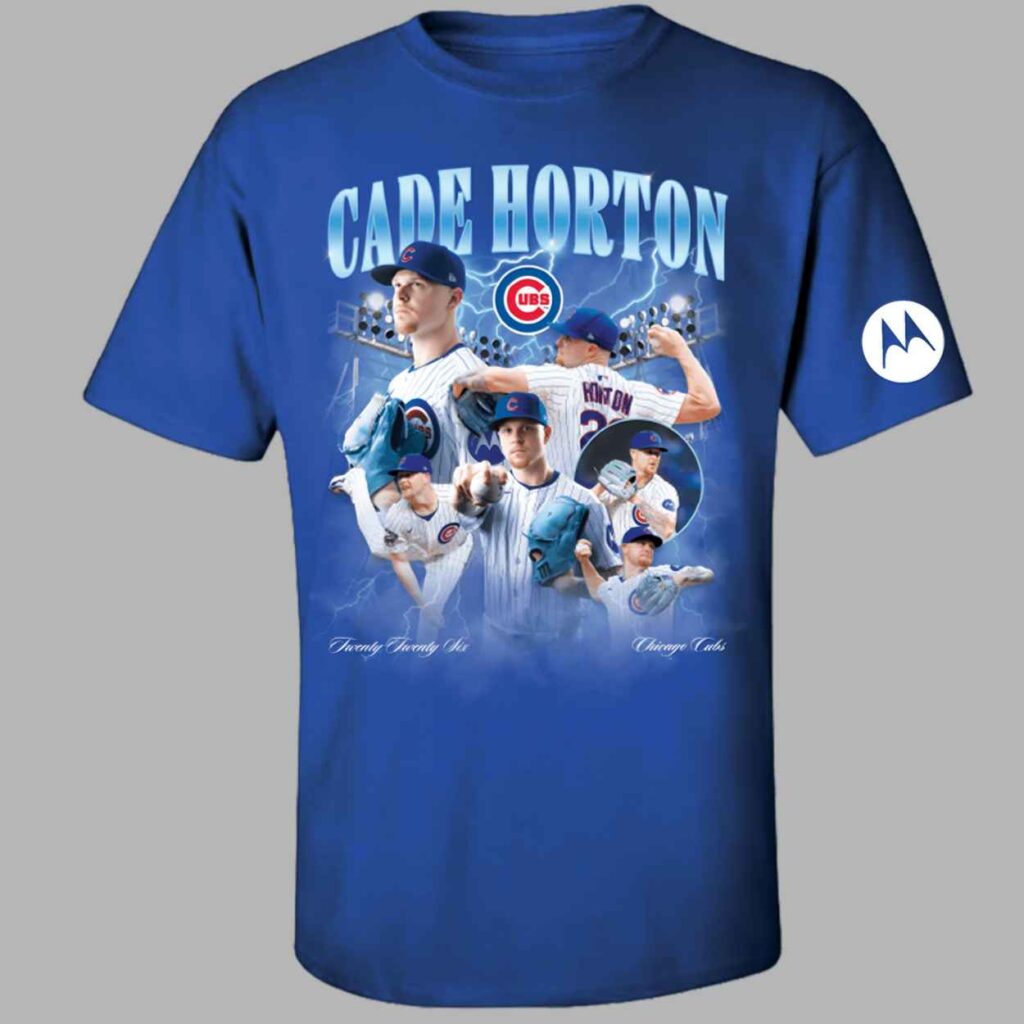 2026 Cubs Cade Horton Graphic Tee Giveaway 2