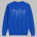 2026 Cubs Deaf Inclusive Crewneck Sweatshirt Giveaway