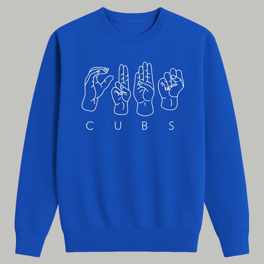 2026 Cubs Deaf Inclusive Crewneck Sweatshirt Giveaway 1 2026 Cubs Deaf Inclusive Crewneck Sweatshirt Giveaway 1