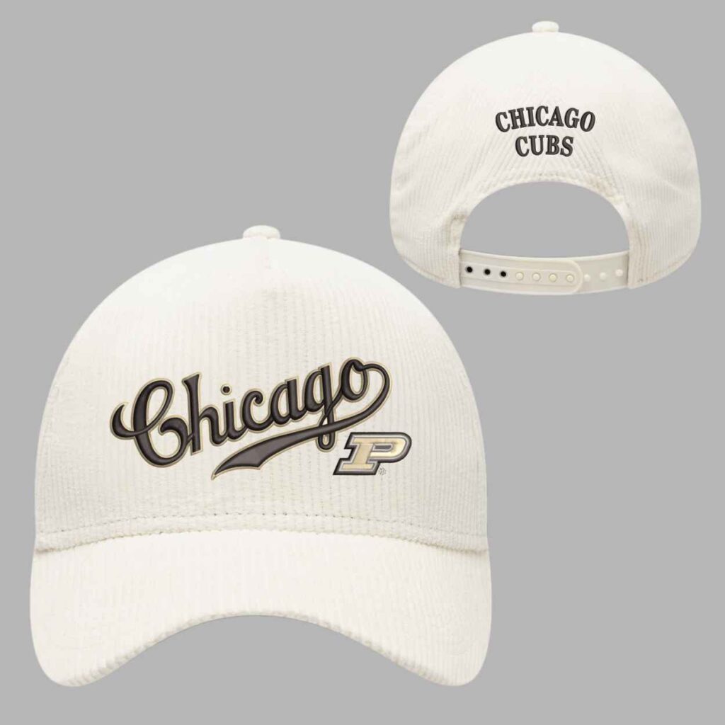 2026 Cubs Purdue University Cap Giveaway 1