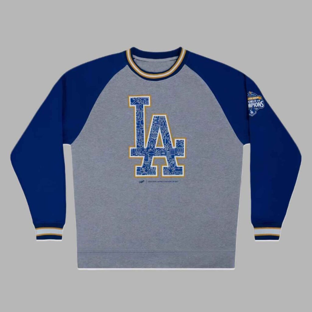 2026 Dodgers Teacher Appreciation Night Sweatshirt Giveaway 2