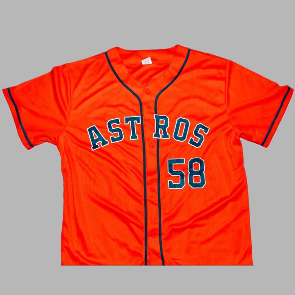 2026 Giveaway Astros Hunter Brown Orange Jersey 2