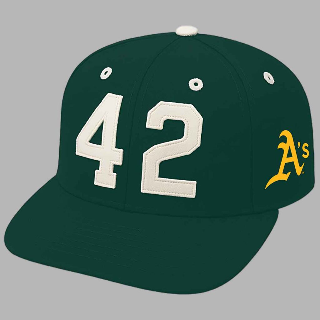2026 Giveaway Athletics Jackie Robinson Day Hat 2