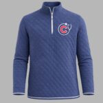 2026 Giveaway Cubs Health Care Appreciation Quilted Fleece Pullover