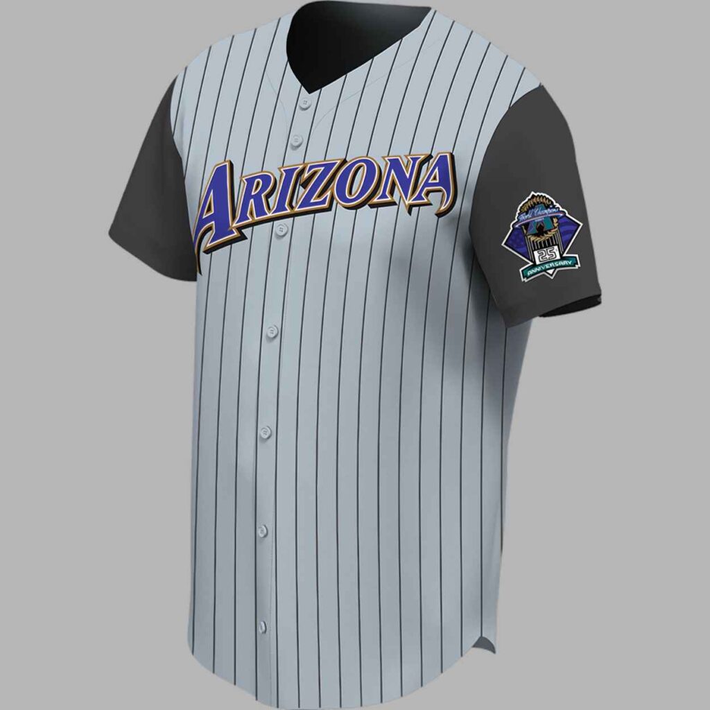 2026 Giveaway Dbacks 2001 Throwback Jersey 2