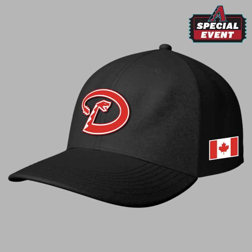 2026 Giveaway Dbacks Canadian Heritage Celebration Hat 2