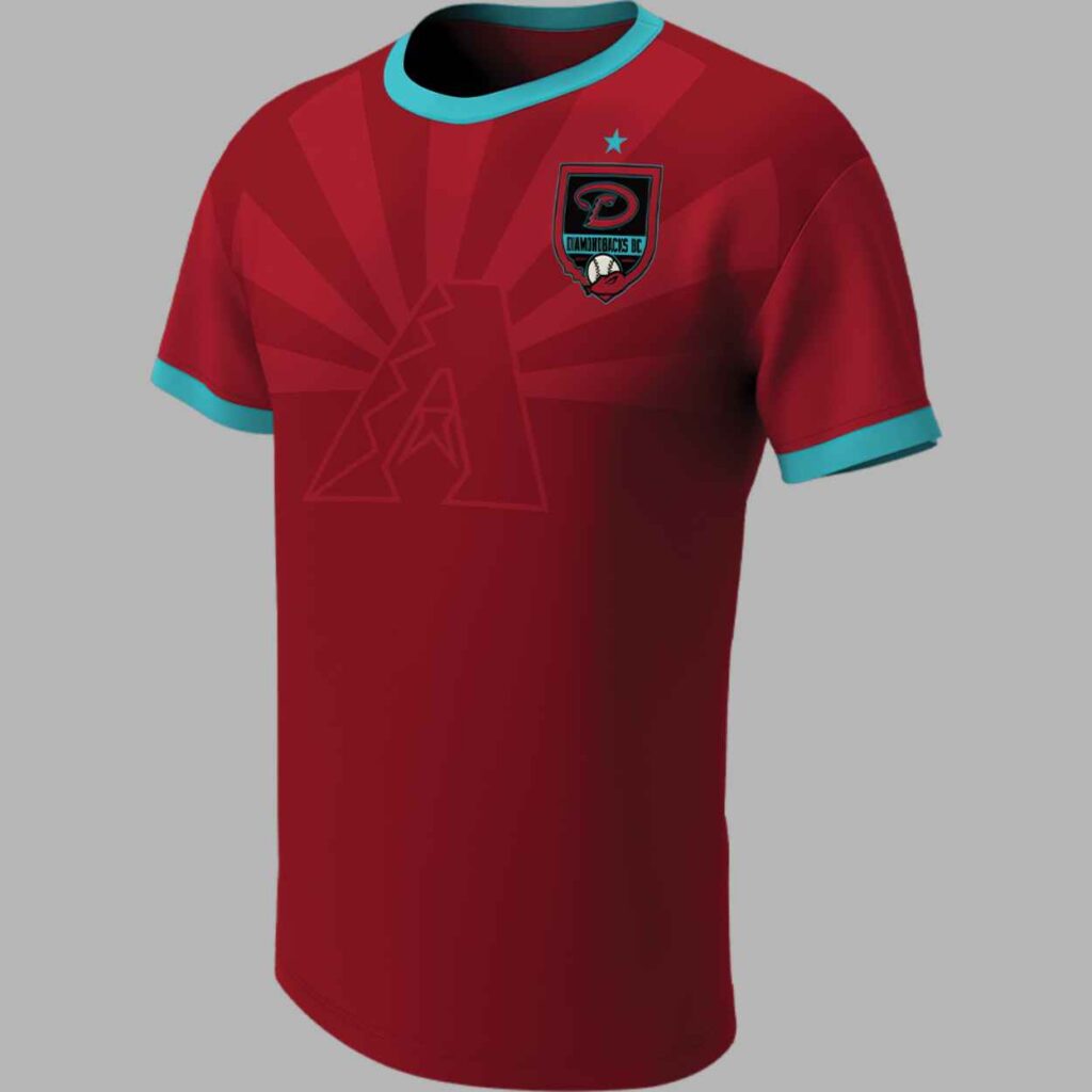 2026 Giveaway Dbacks Gabriel Moreno Soccer Jersey 2