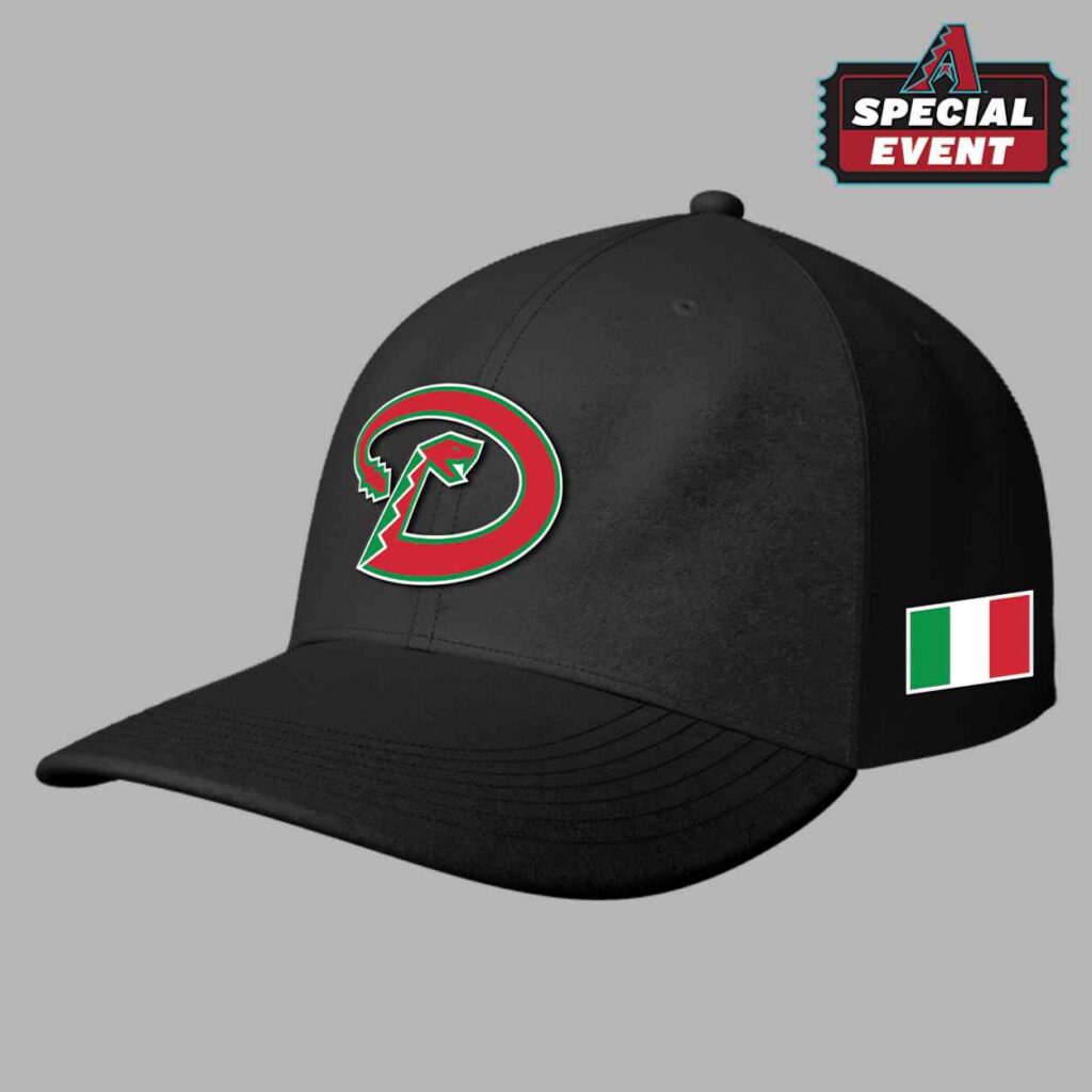 2026 Giveaway Dbacks Italian Heritage Celebration Hat 2