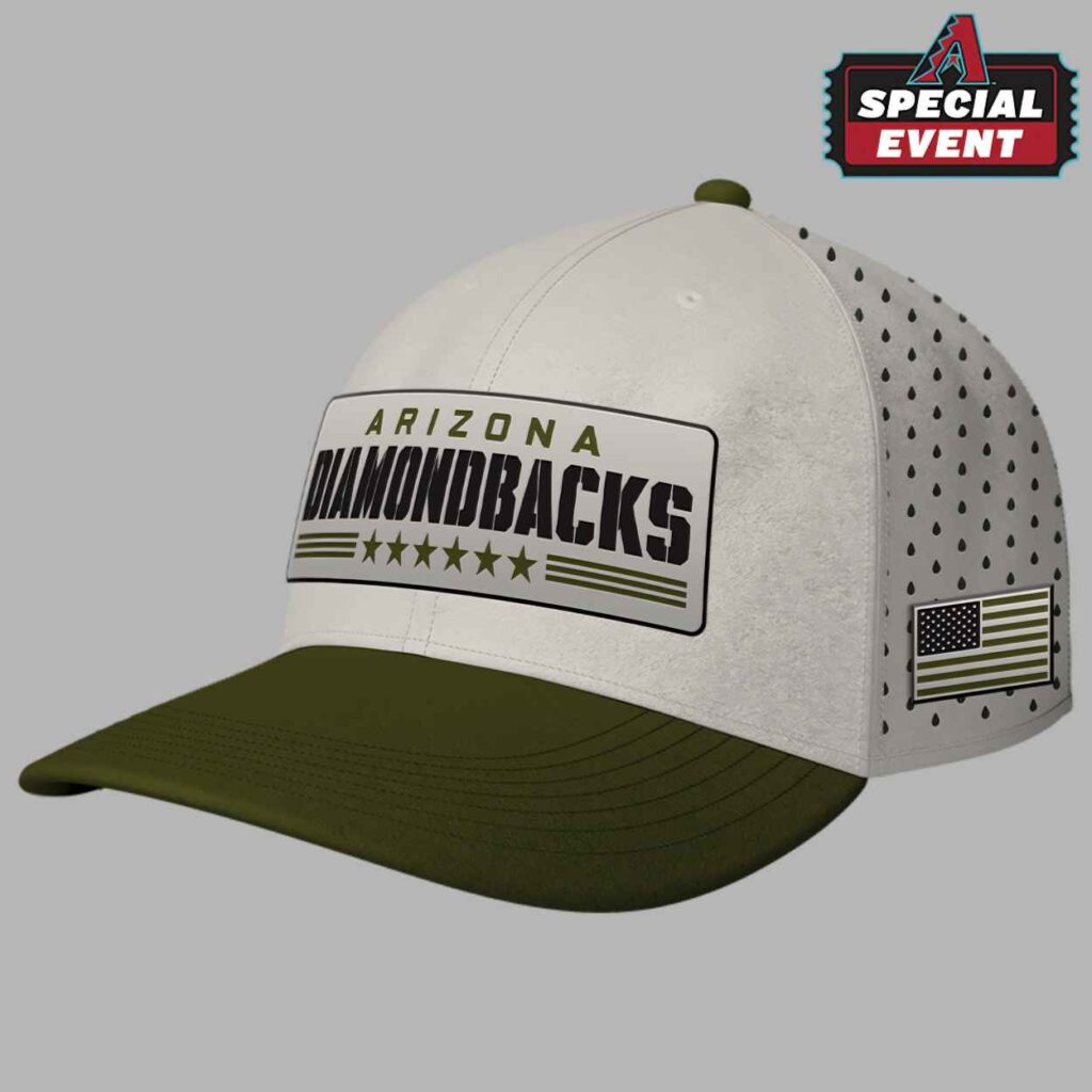 2026 Giveaway Dbacks Military Appreciation Hat 2