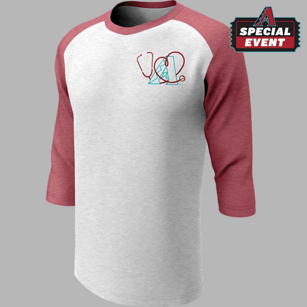 2026 Giveaway Dbacks Nurse Appreciation Night Shirt 2