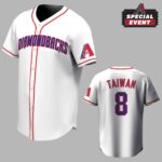 2026 Giveaway Dbacks Taiwanese Heritage Celebration Jersey