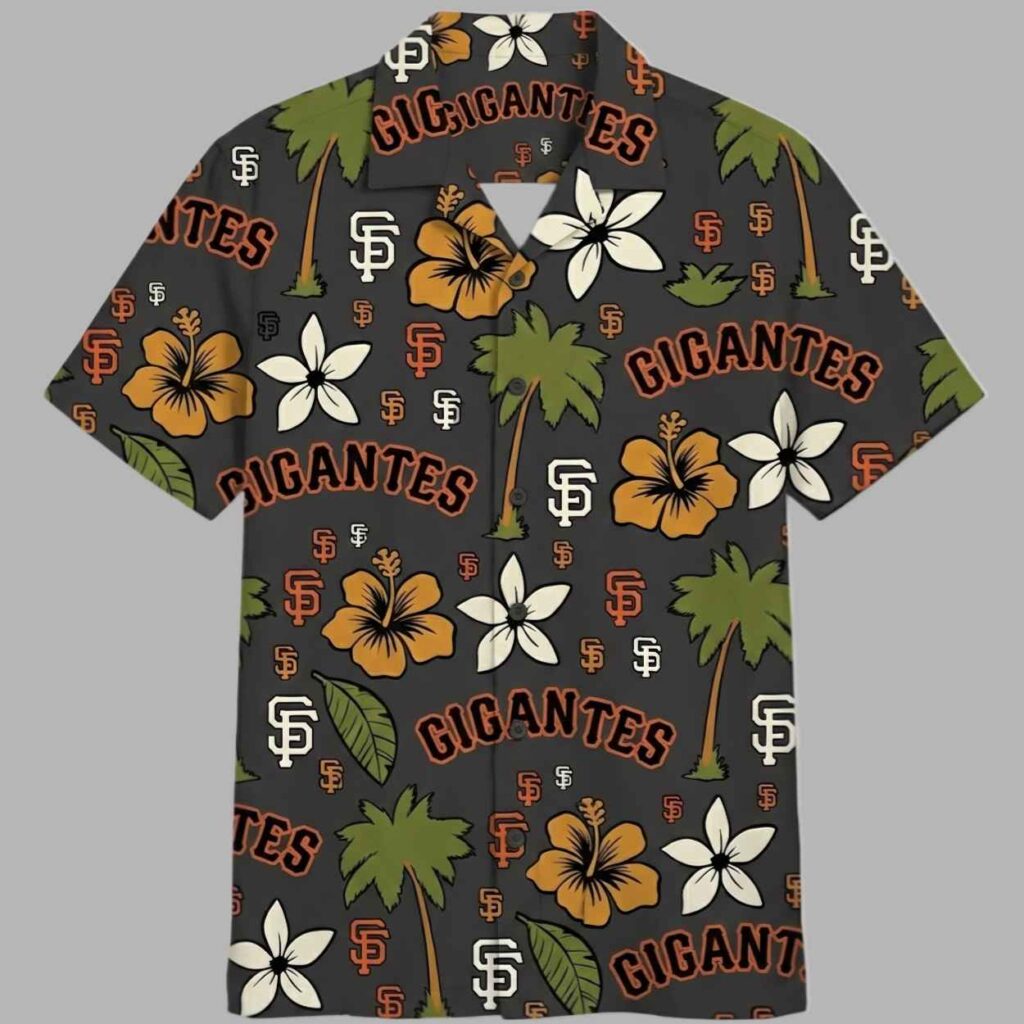 2026 Giveaway Giants Gigantes Aloha Shirt 2