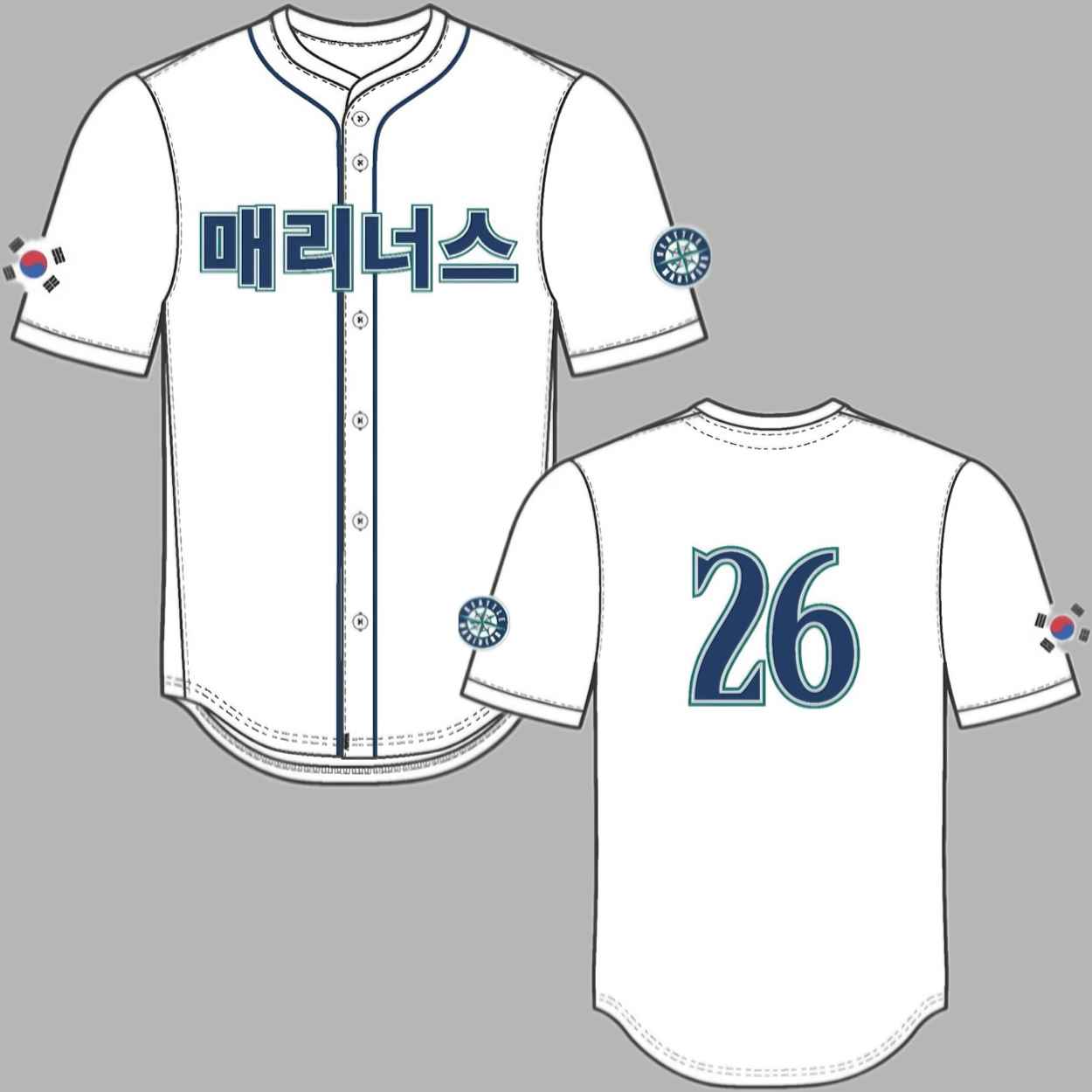 2026 Giveaway Mariners Korean Heritage Jersey 1 2026 Giveaway Mariners Korean Heritage Jersey 1