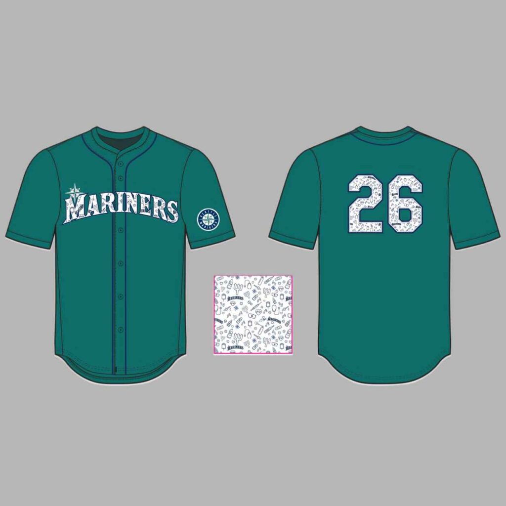 2026 Giveaway Mariners Nurse Appreciation Jersey 2 2026 Giveaway Mariners Nurse Appreciation Jersey 2