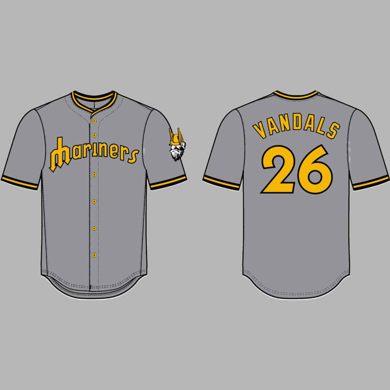 2026 Giveaway Mariners University of Idaho Jersey 2 2026 Giveaway Mariners University of Idaho Jersey 2