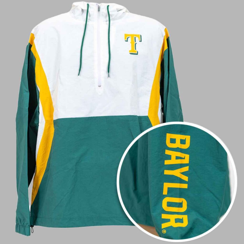 2026 Giveaway Rangers Baylor Night Windbreaker Jacket 2