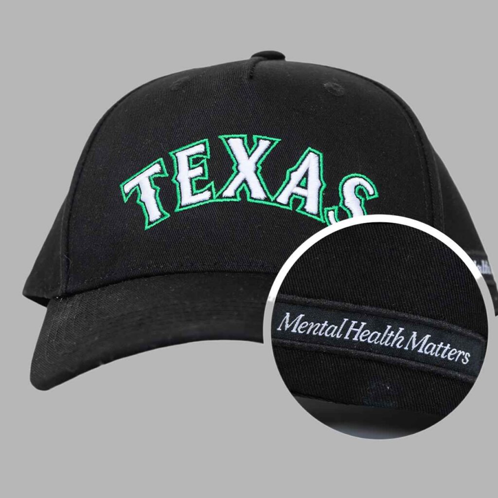 2026 Giveaway Rangers Mental Health Awareness Hat 2