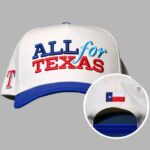 2026 Giveaway Rangers True Brvnd All for Texas Hat