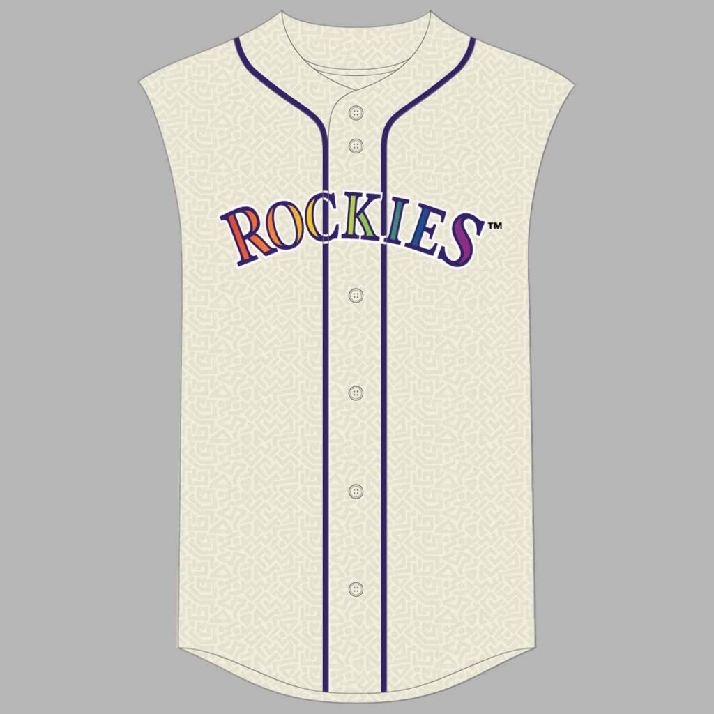 2026 Giveaway Rockies Pride Night Jersey 2