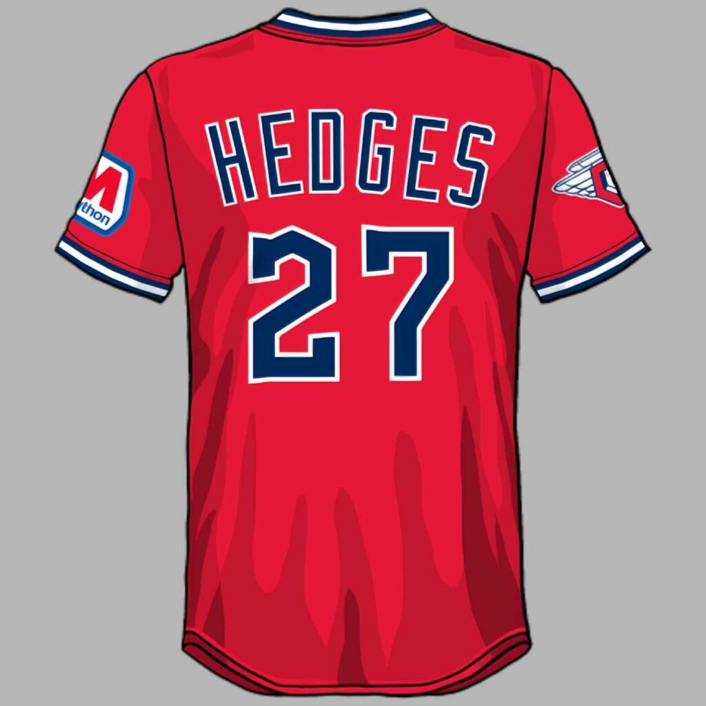 2026 Guardians Austin Hedges Jersey Giveaway 2