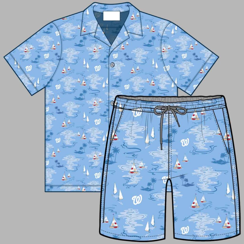 2026 Nationals Hawaiian Shirt Shorts Set Giveaway 2 2026 Nationals Hawaiian Shirt Shorts Set Giveaway 2