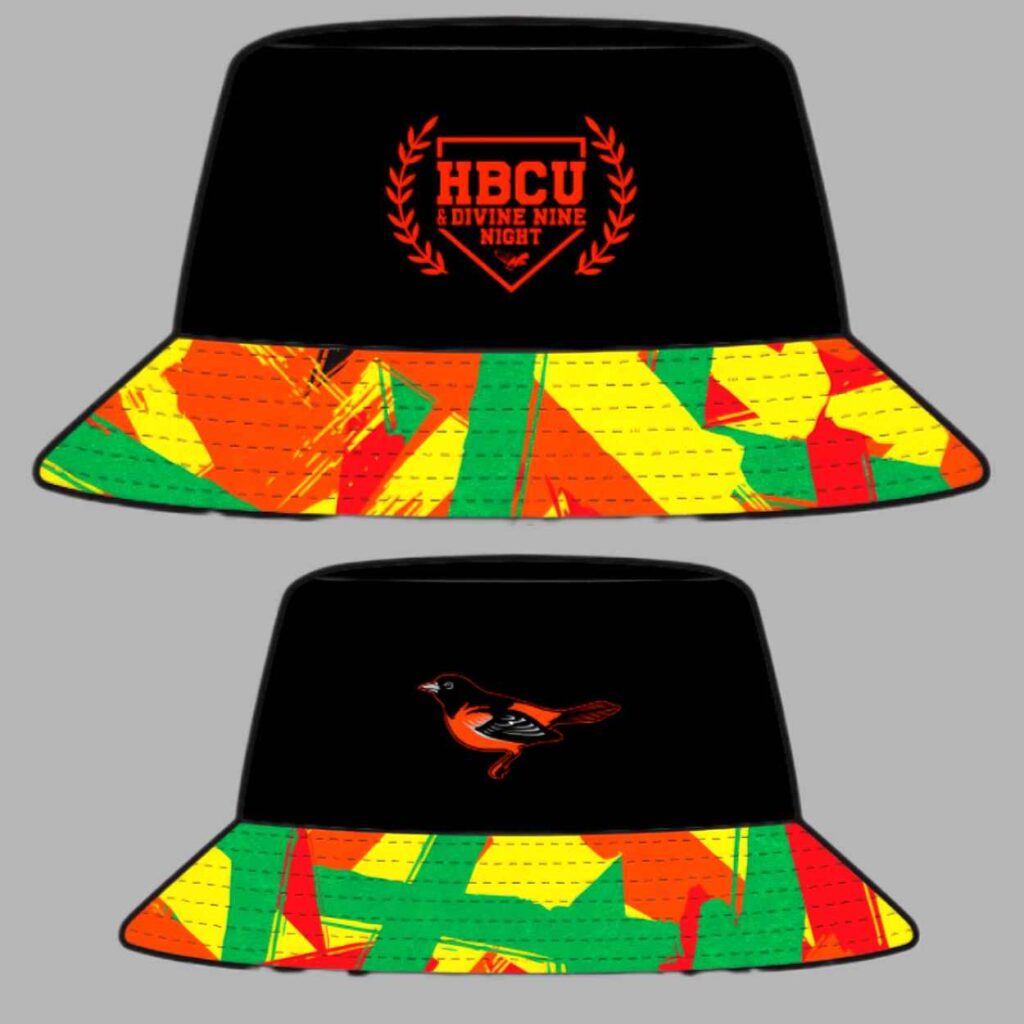 2026 Orioles HBCU and Divine Nine Night Bucket Hat Giveaway 2