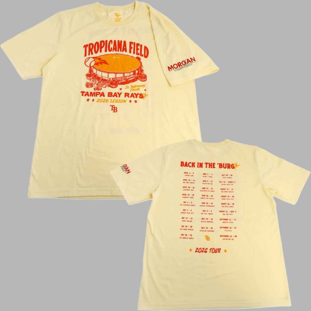 2026 Rays Tropicana Field Tour Tee Giveaway 2 2026 Rays Tropicana Field Tour Tee Giveaway 2