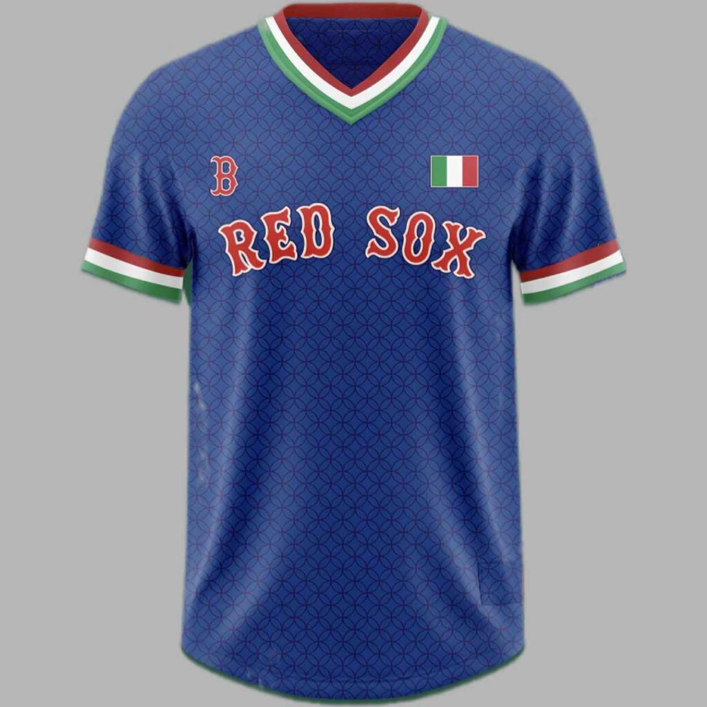 2026 Red Sox Italian Celebration Jersey Giveaway 2