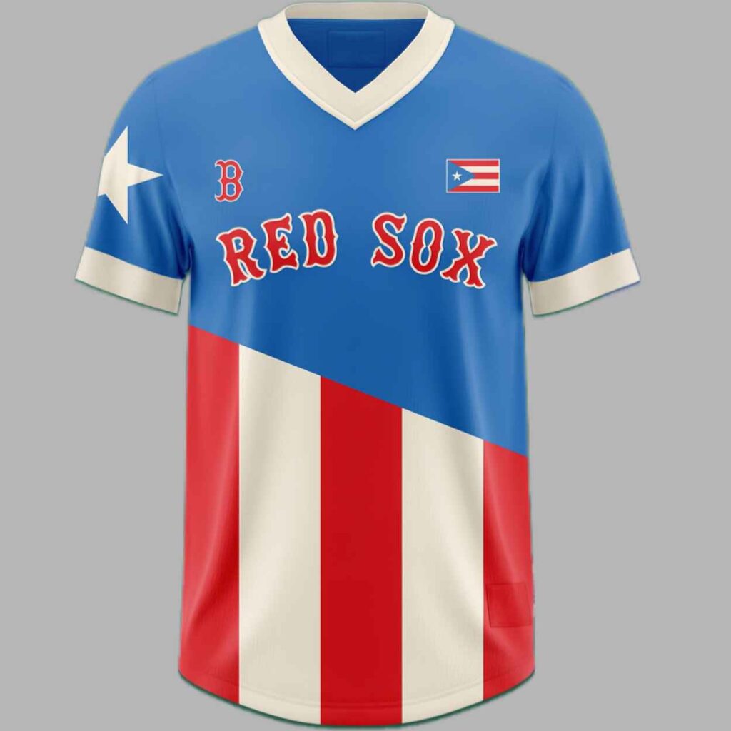 2026 Red Sox Puerto Rican Celebration Jersey Giveaway 2
