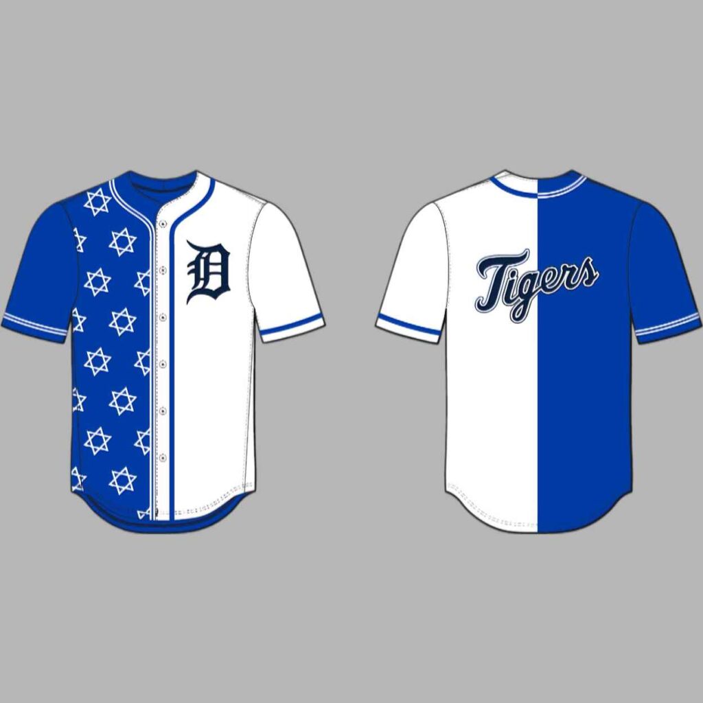 2026 Tigers Jewish Heritage Jersey Giveaway 2