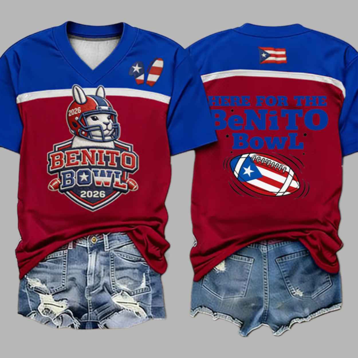 Bunny Bowl Football T-shirt 1 Bunny Bowl Football T shirt 1