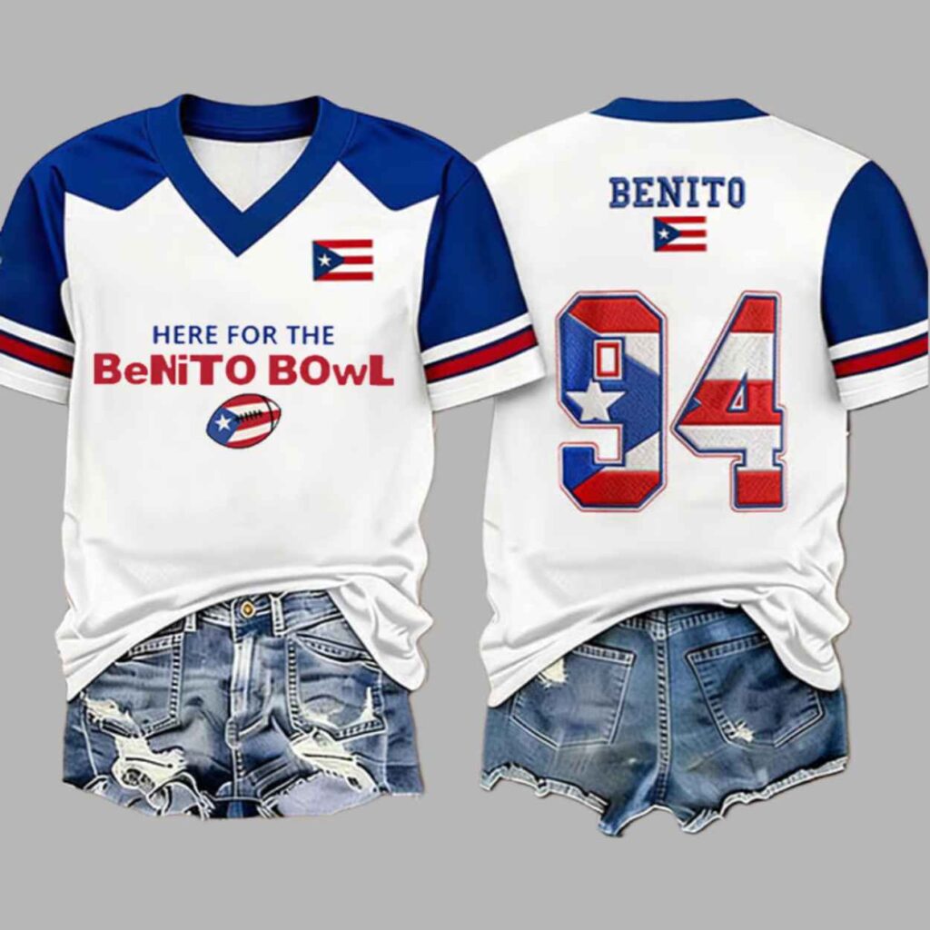 Bunny Football Here For The Benito Bowl T shirt 2 Bunny Football Here For The Benito Bowl T shirt 2